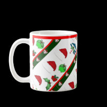 Santa hat Christmas mugs