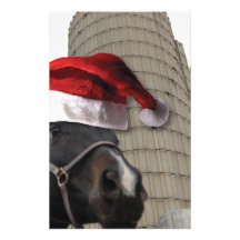 Santa Hat Horse Stationery Paper