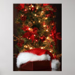 Santa Hat Poster