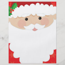 Santa Head Frame Flyers