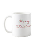Santa in Car Merry Christmas Mug