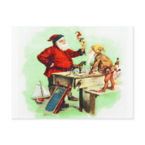 Santa Inspection postcards