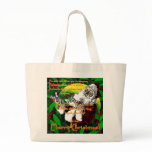 Santa is Watching! - Jumbo Tote Tote Bags