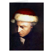 Santa-Kant card with Quote