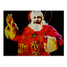 Santa Karl Postcard