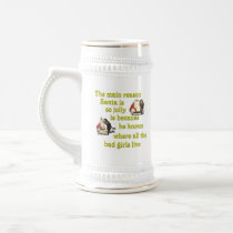 Santa Knows Where the Bad Girls Live Coffee Mug