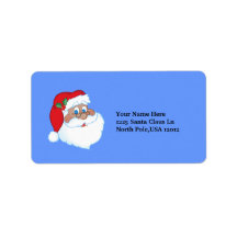 Santa label