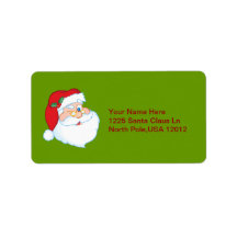 Santa label