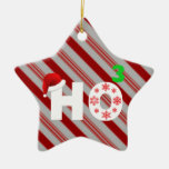 santa laughs at christmas christmas tree ornament