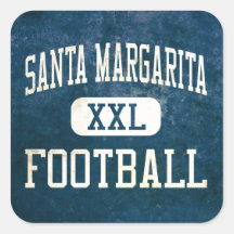 Santa Margarita Eagles Football Square Stickers