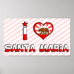 Santa Maria, CA Poster