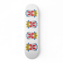 Santa Maria de los Angeles, Mexico Skate Board Deck
