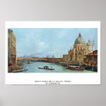 Santa Maria Della Salute, Venice. By Canaletto posters
