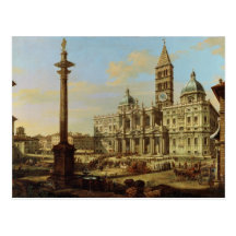Santa Maria Maggiore, Rome, 1739 Post Card