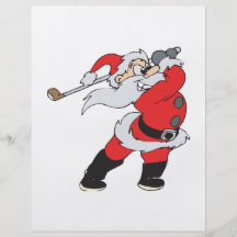 Santa Means Business Personalized Flyer