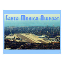 Santa Monica Airport Postcard