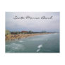 SANTA MONICA BEACH post card