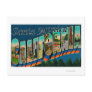 Santa Monica, California - Large Letter Scenes Post Cards