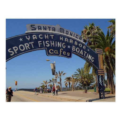 Santa Monica Pier Post Card