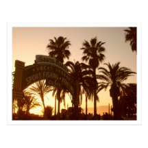 Santa Monica Pier Postcard