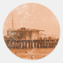 Santa Monica Pier Sticker
