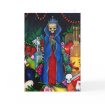 "Santa Muerte" Greeting Card