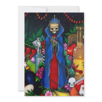 Santa Muerte INVITATIONS Day of the Dead