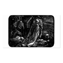Santa Muerte (Mexican Grim Reaper) Business Card Template