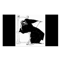 Santa Muerte (Mexican Grim Reaper) Business Card Templates