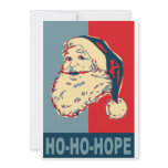 santa obama ho-ho-hope invitations