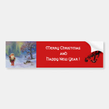 SANTA OF THE GNOMES BUMPER STICKERS