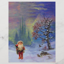 SANTA  OF THE GNOMS FULL COLOR FLYER