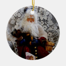 Santa Ornament
