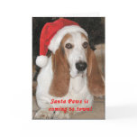 Santa Paws "Merry Christmas" Card