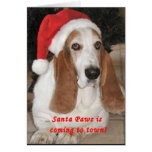 Santa Paws "Merry Christmas" Card