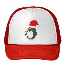 Santa Penguin Hat