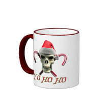 Santa Pirate Coffee Mugs