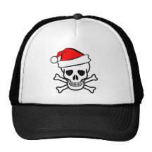 Santa Pirate Trucker Hat