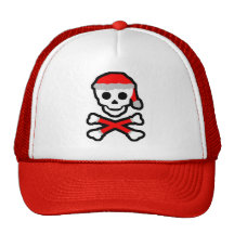 Santa Pirate Trucker Hat