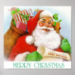 SANTA POSTERS
