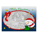 Santa Presents template Greeting Card
