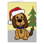 Santa Puppy Cards