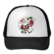 Santa Raising Cane Trucker Hats