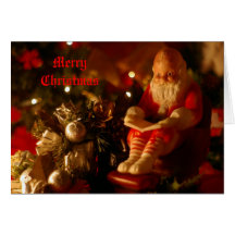 Santa Reading Cards