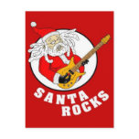 Santa Rocks Postcard postcards