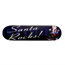 Santa Rocks Skate Board