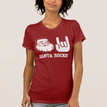 Santa Rocks T Shirt