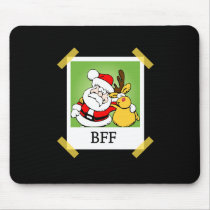 Santa & Rudolph BFF's Mouse Pads