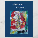 SANTA & SAX CUSTOM FLYER