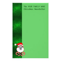 Santa Skull stationery